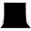 Black Backdrop for Photography Durable Fabric Background Photo Backdrop Video Photography Studio (5x7ft, Black) by HMTFOTO