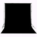 Black Backdrop for Photography Portrait Background Screen for Photo Backdrop Video Photography Studio (10x20ft, Black) by HMTFOTO
