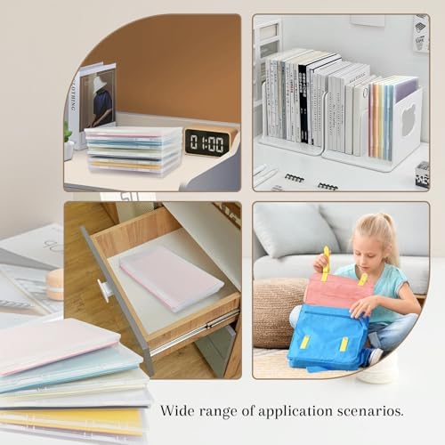6 Pack 8 x 10 Inch Photo Storage Boxes Clear Organizer Bins - Image 6
