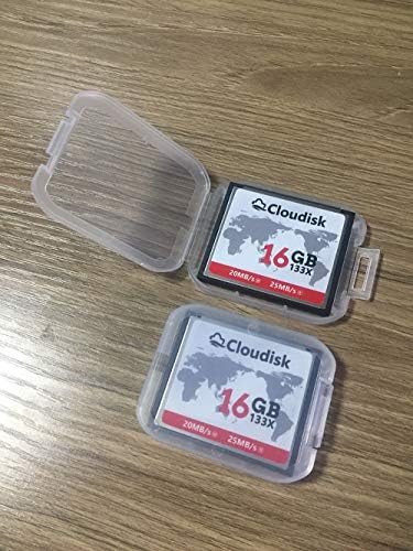 Pack of 2 Compact Flash Card 16GB 133X CF 2.0 Card Performance for DSLR Camera,Vintage Digital Camera and Industry Equipment (16GB) - Image 2