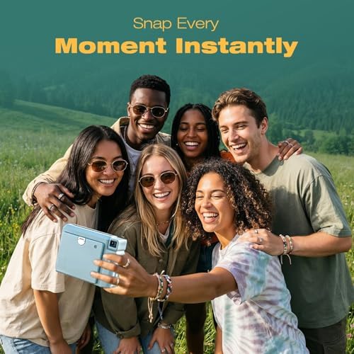 FUJIFILM instax Wide 400 Instant Film Camera Bundle with Instax Wide Film, Sage Green Leather Case, 28-Photo Album, Close-Up Lens, Shoulder Strap, Batteries, and Camera Accessories - Image 4
