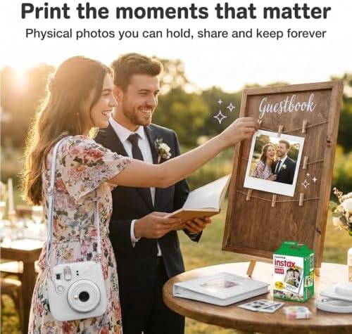 Fujifilm Instax Mini 13 White Instant Camera with 20-Sheet Film Set - Image 6