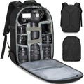 TORIBIO Large Hardshell Camera Backpack DSLR/SLR/Mirrorless Photography Bag by TORIBIO