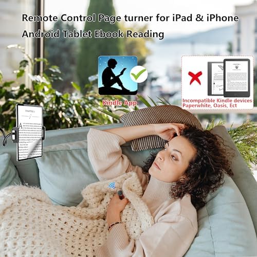 TikTok Scrolling Ring, Bluetooth Camera Remote Control, Scrolling Ring Remote for iPhone TIK Tok Facebook YouTube Instagram Android Phone, Auto Tapper for TikTok Live (Black) - Image 4