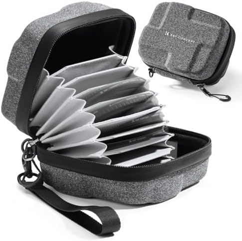 K&F CONCEPT 10 in 1 Lens Filter Case, Filter Bag Up to 95mm by KFCONCEPT