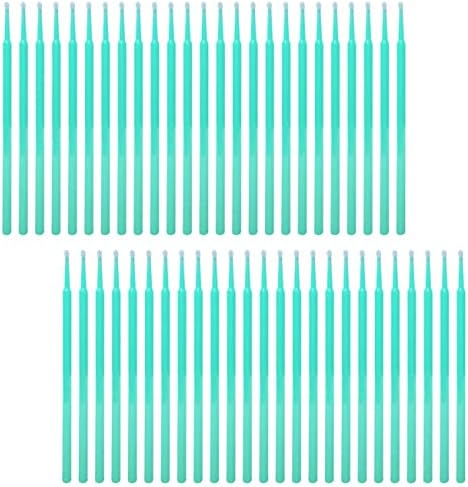100 Pack Phone Charge Port Cleaning Tool kit,Bendable Mini Soft Round Brushes Cleaner Compatible with iPhone 11 Pro Speaker Tablet Camera Laptop Computer Smartphone by ACKLLR
