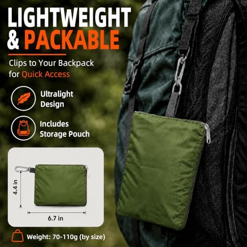 Frelaxy Waterproof Backpack Rain Cover, Pack Covers for Hiking, Travel - Image 5