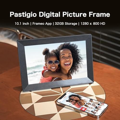 Frameo Digital Picture Frame, WiFi 10.1 Inch Digital Photo Frame, 32GB - Image 2