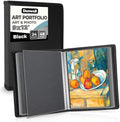 Dunwell 9x12 Art Portfolio Binder, 24 Pockets, Displays 48 Pages by Dunwell