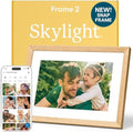 Skylight Digital Picture Frame 2 – 10" Full HD Touchscreen, Birch Brown by Skylight