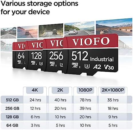 VIOFO 64GB Industrial Grade High Endurance microSDXC Card for Dash Cam - Image 4