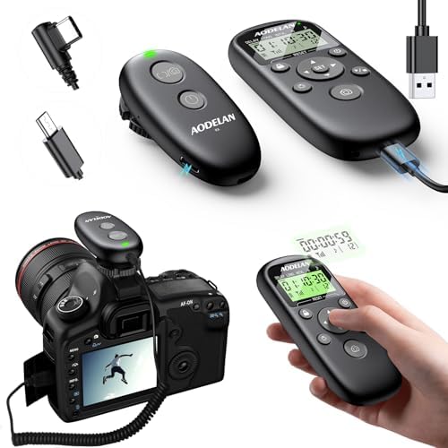 for Sony Camera Wireless Rechargeable Timer Shutter Release Remote Control by AODELAN