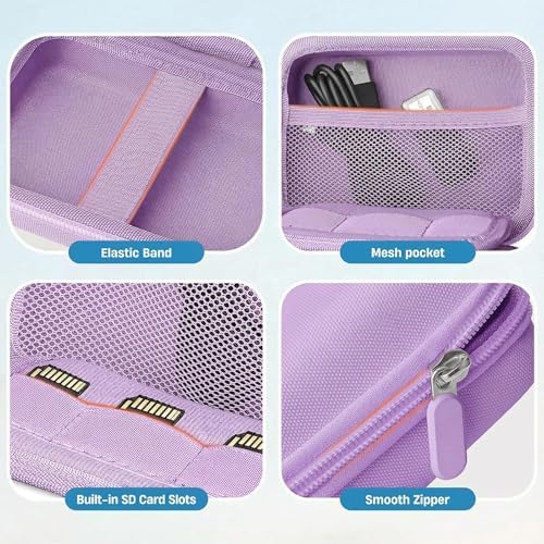 Digital Camera Case for Kodak PIXPRO FZ55/FZ45/CAMKORY, Purple - Image 5