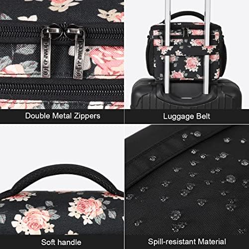DOMISO Camera Bag Case Waterproof Anti-shock Shoulder Bag, Flower - Image 6