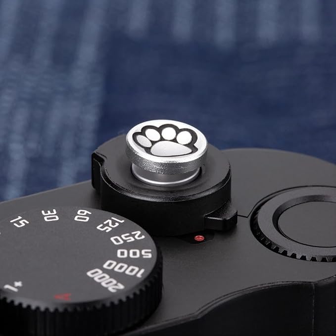 Camera Shutter Button Compatible with FUJIFILM X-T5 X-T4 X-T20 X-T30 X-T200 X-PRO2 ，,Soft Release Button for laica M9 (Cats paw) - Image 6