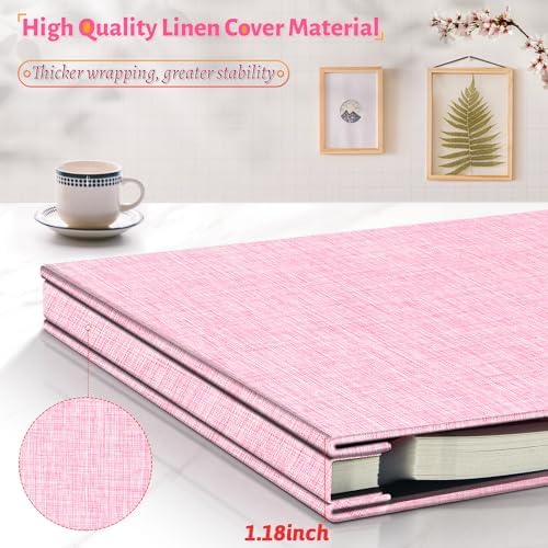 Artfeel Photo Album Self Adhesive Scrapbook,Large Photo Book for 4x6,5x7,8x10 Pictures,DIY Album for Baby Wedding Family Travel Birthday,with Metallic Pen and Scraper - Image 5