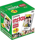 Fujifilm Instax Mini Instant Film, 10 Sheets x 5 Packs (Total 50 Shoots) by FUJIFILM