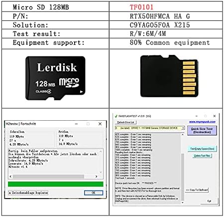 Factory Wholesale Micro SD Card 128MB (0.12GB) Pack of 3 in Bulk Low Capacity for MP3/Old Phones/Small Files Only -Not for Cameras/Dashcams/GB Devices - Image 5