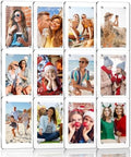 ESRICH 12 Pack Acrylic Fridge Magnetic Frame, Mini Picture Frames by ESRICH