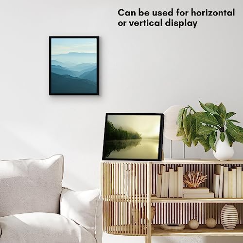 Americanflat 10x12 Picture Frame - Slim Molding - Black - Image 4
