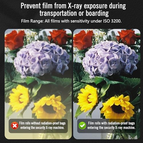 eTone X-Ray Film Protection Bag, Radiation Shield for 4x5-inch Films 135, 120, 620, and select cameras, Waterproof, Temperature Resistant (Green) - Image 6
