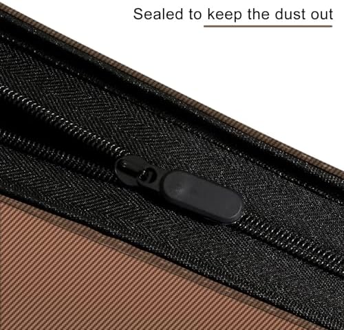 eTone Film Negative Storage Album, Black PU Leather, 50 35mm Acid-Free Sleeves, Triple Ring Binder Box, 13.18x7.08x1.96 Inch (Brown) - Image 5