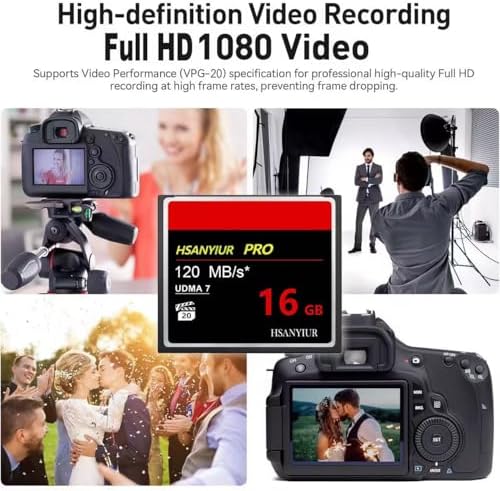 16GB UDMA High Speed,Original CF Card Camera Memory Card for Professional Photographer,Videographer,Enthusiast - Image 5