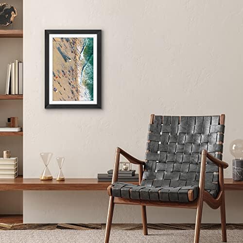 Americanflat 13x19 Poster Frame - Matted to 11x17 - Black - Image 6
