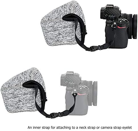Neoprene Camera Sleeve Case for Nikon Z50II/Sony ZV-E10 II +16-50mm lens - Image 2