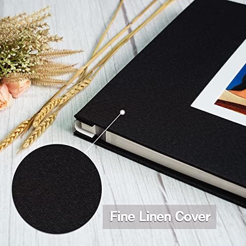 Vienrose Self Adhesive Photo Album 40 Pages for Wedding, Baby Growth, Black - Image 3
