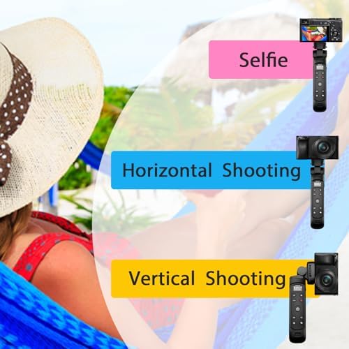 for Sony Vlogging Hand Grip Tripod, OLED Rechargeable Wireless - Image 6