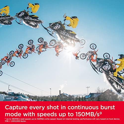 SANDISK 256GB Extreme PRO SDXC UHS-II Memory Card - C10, U3, V60, 6K, 4K UHD, SD Card - SDSDXEP-256G-GN4IN - Image 3