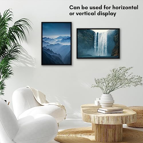 Americanflat 13x19 Poster Frame - Slim Molding - Black - Image 4