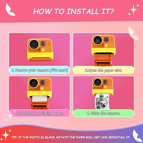 MIARALA 10 Rolls Instant Camera Refill Print Paper, HD Print Camera Paper - Image 6
