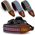 Art Tribute Custom Camera Strap Arrow Weave - Add Your Text and We Make It Especially For You Get Your Own Personalized Gift Camera Strap, No Shipping Cost! by ArtTribute