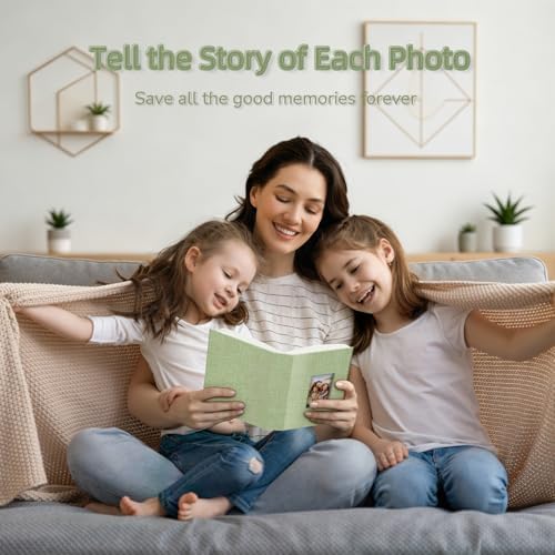 popotop Photo Album 4x6-100 Photos Photo Books with 100 Vertical Pockets,Linen Cover Albums for Family Wedding Anniversary Baby Vacation Pictures - Image 6