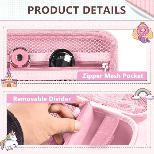 Leayjeen Kids Instant Camer Case for ESOXOFFORE/Dylanto -Pink - Image 4