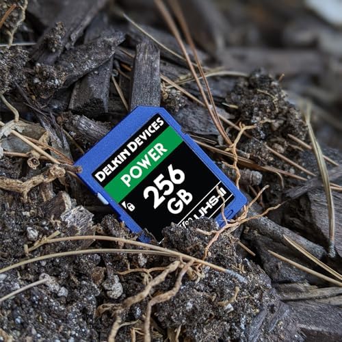 Delkin Devices Power 256GB SDXC UHS-II (V90) - 300MB/s Read, 250MB/s Write | for 8K, 4K, HDR, and 360 Video | High-Performance for Cameras - Image 2