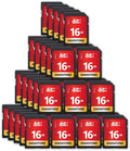 GIGASTONE 16GB SD Card 50-Pack UHS-I U1 Class 10 SDHC Memory Card High Speed up to 80MB/s Full HD Video Compatible with Digital Camera, SPYPOINT TACTACAM WOSPORTS Trail Camera, with 50 Mini Cases by Gigastone
