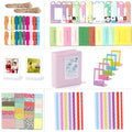 Camera Accessories Kit Bundle for Instax Mini 13 12 11-Candy Pink by Riosin