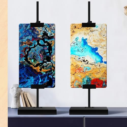 24'' Adjustable Tabletop Easel Stand for Picture Frames Display, Black - Image 6