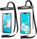 Hiearcool Waterproof Phone Pouch, Waterproof Phone Case, 2-Pack Clear by Hiearcool