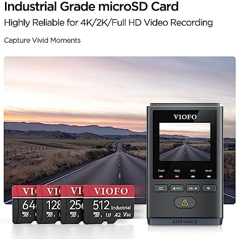 VIOFO 64GB Industrial Grade High Endurance microSDXC Card for Dash Cam - Image 3