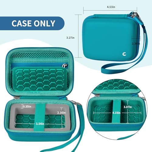 Comecase Digital Camera Case for Kodak PIXPRO FZ45 FZ55, Navy Blue - Image 5