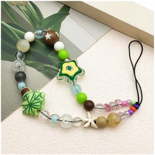 Beaded Camera Wrist Strap Cute Digital Camera Charm Lanyard Phone Chain Keychain Beaded Phone Lanyard Bag Charm - Image 7