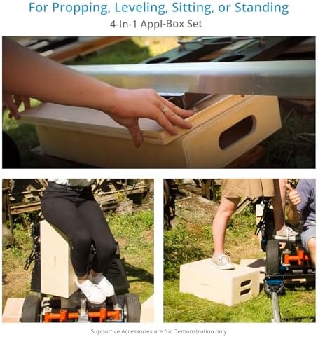 PROAIM APPL-Box Set of 4 for Filmmaking, Photography & Studio - Light Brown - Image 2