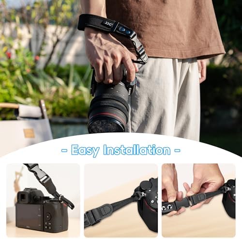 Quick Release Soft Neoprene Camera Hand Grip Strap for Sony RX10 V A7C II R - Image 5