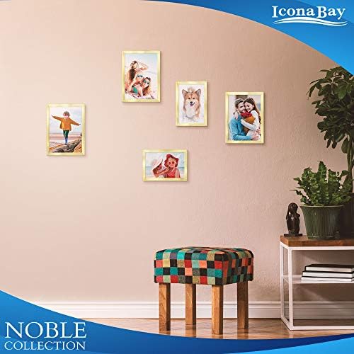 Icona Bay 4x6 Picture Frames (Gold, 72 Pack), Modern Professional Frame Set, Noble Collection - Image 6