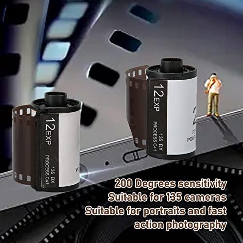 35mm Camera Color Film Roll, ISO 200 HD Vintage Negative Film, 12 - Sheet 35mm Film for 135 Cameras with Storage Cases - Image 6