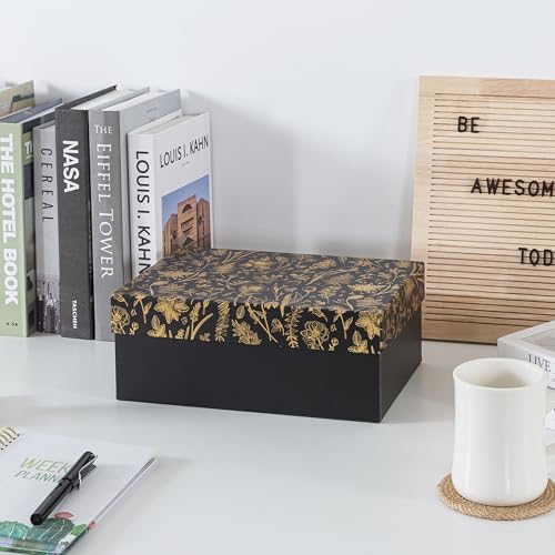 Soul & Lane - Photo Memory Storage Box, 11.7x7.7x4.5 In, Golden Twilight - Image 4